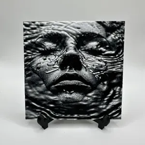 HueForge - Wall Art - "Drowning"