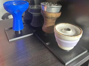 Compact Hookah Bowl Stand