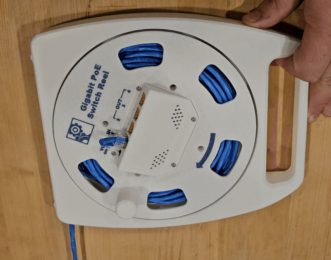 Network Cable Reel (35 to 50 feet)