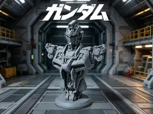Strike Gundam Exposed Skeleton Bust
