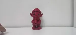 Elf with Star and Scarf Christmas Figurine