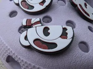 Cuphead Croc Charm - TPU or PETG