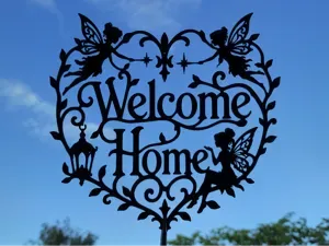 Fairy Welcome Home 2D Wall Art – Fantasy Decor