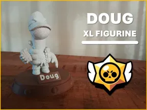 Doug | XL Brawl Stars Figurine (NO AMS)