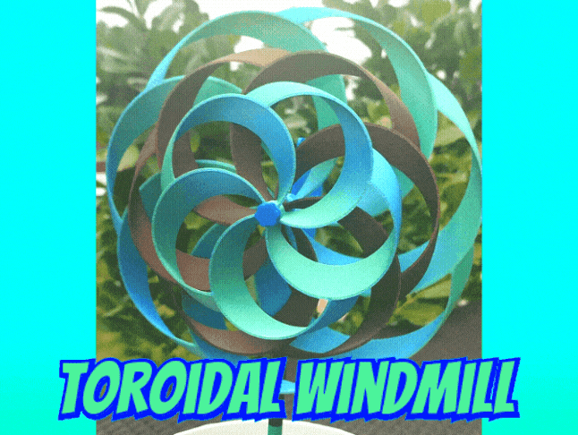 Toroidal Windmill - Customizable system