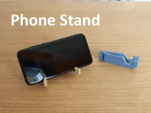 Foldable Phone Stand (Print in place)