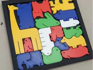 puzzle animales aprendizaje