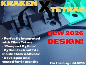 Kraken x Tetras - Revolutionary Bambu Lab AMS