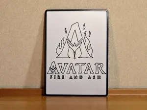 Avatar: Fire and Ash Logo - Wall Art & Sign