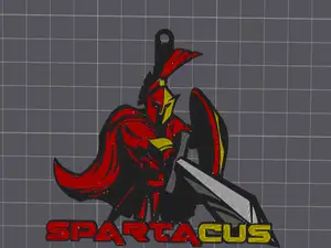 porta chaves Spartacus