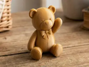 Cute Teddy Bear - Modern Minimalist Shelfdecor