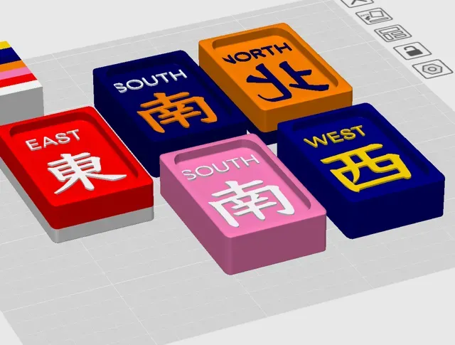 Four Winds Mahjong Dice Tray Set — Фото 5 из 5
