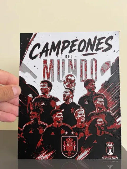 Hueforge España Mundial Campeones World 2026 — Фото 4 из 4