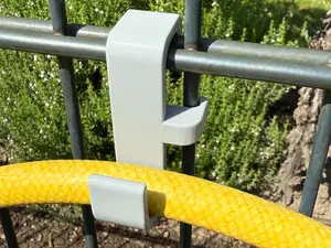 Doppelstabmattenzaun Haken