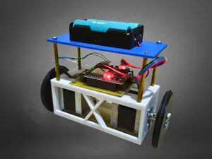 Simple Self Balancing Robot NEMA 17 Arduino