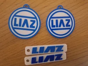 Liaz keychain (Straight) / Přívěšek (Rovný)