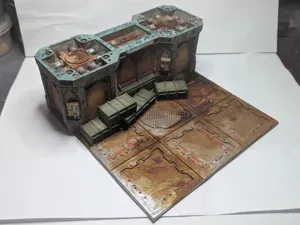 Columns Wall Hive City Prefab