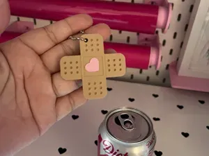 KeyChain Bandage Can Opener and Cover