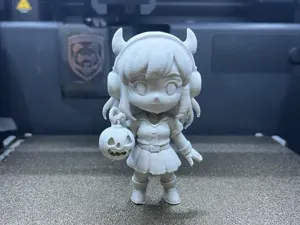 Halloween MIra K-Pop Demon Hunters Chibi Miniature