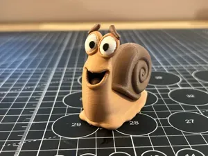 Emotional Stephan the Snail - happiness