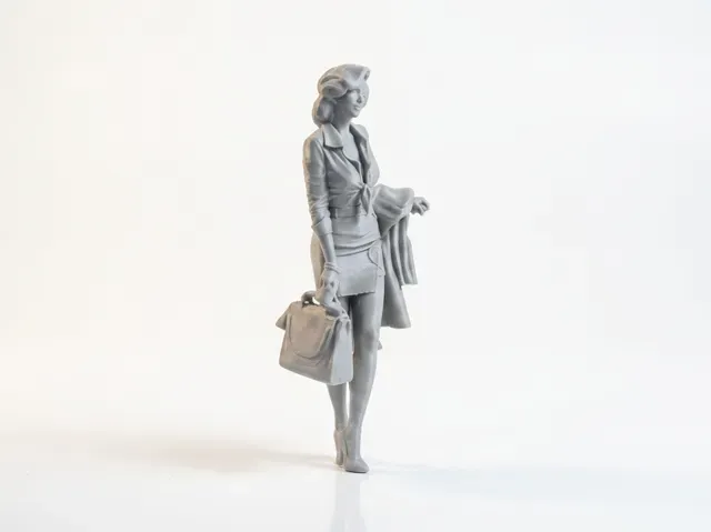Office Girl Professional Woman Figurine — Фото 3 из 5