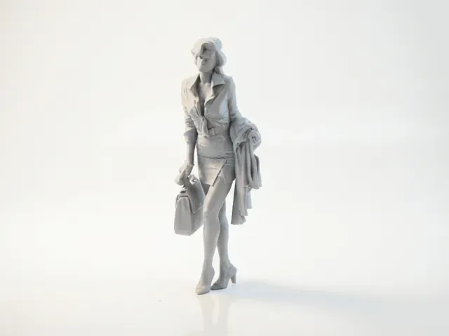 Office Girl Professional Woman Figurine — Фото 2 из 5