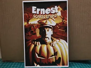 Ernest Scared Stupid Movie Poster - Hueforge Art