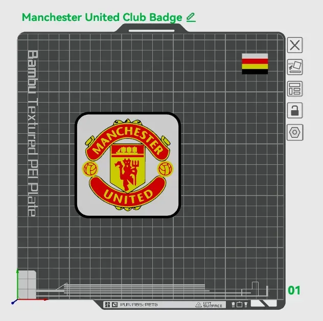 Manchester United Football Club - 2D Wallart — Image 2 of 2