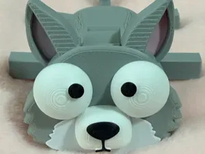 The flexi Big bad wolf (hey i am not a cat)