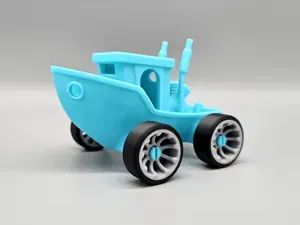 Hot Rod Benchy - Toycar / Test Print