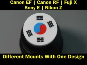 South Korea SonyE,NikonZ,FujiX,Canon EFRF Lens Cap