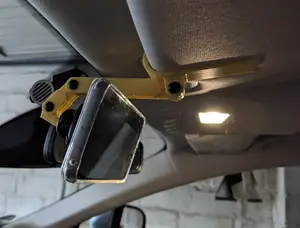 Sun Visor GoPro 17mm ball mount adapter smartphone