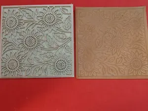 Leather Stamp – Sunflower Pattern