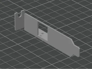 Mini SAS SFF 8643 Low Profile PCI-E Bracket