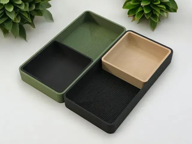 Sliding minimalist zen tray — Image 3 of 7