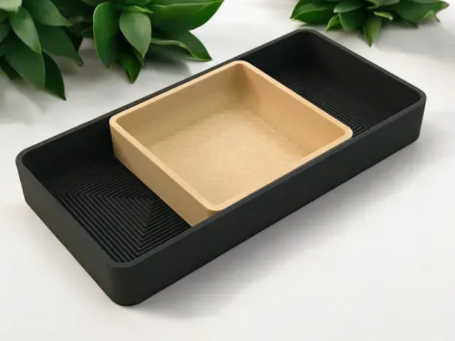 Sliding minimalist zen tray — Image 2 of 7