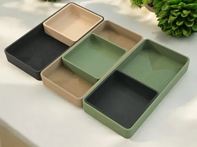 Sliding minimalist zen tray — Image 5 of 7