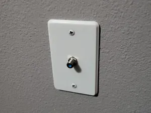 COAX WALL PLATE