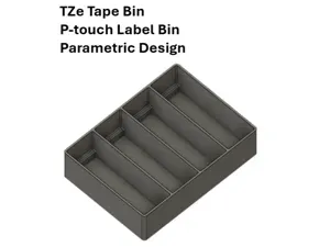 TZe P-touch Label Bin