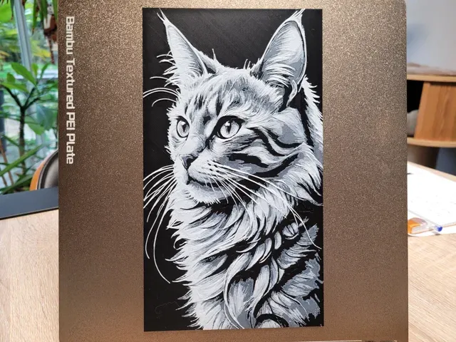 Maine Coon - Cat Hueforge - Black White - 132x235 — Фото 4 из 7
