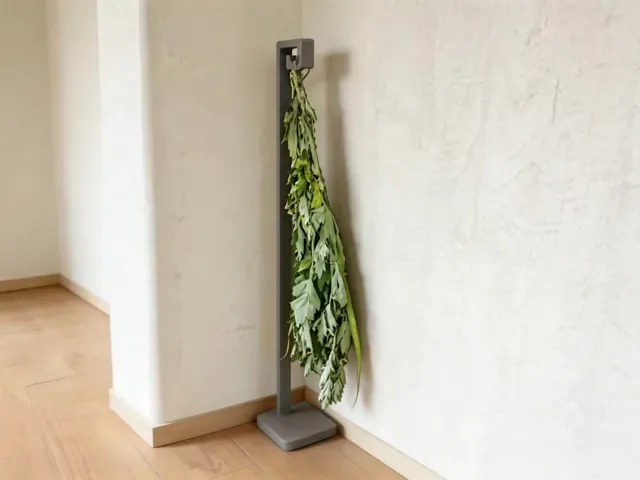 【悬月】—— 回纹落地挂架