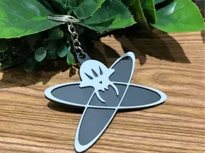 Treasure Planet Pirate Flag Keychain