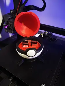 Pokeball Switch Cartridges Holder