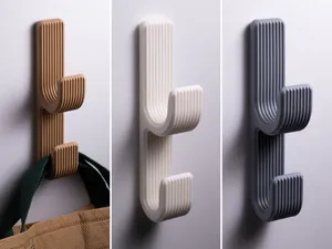 Double Wall Hook | Coat Hanger | Towel Rack