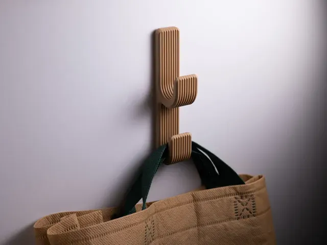 Double Wall Hook | Coat Hanger | Towel Rack — Фото 2 из 11