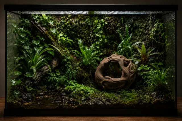 Organic Root Orb Hideout - Terrarium & Aquarium — Фото 3 из 9
