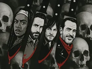 The Walking Dead Knife Set