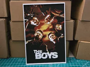 The Boys Poster - Hueforge Art