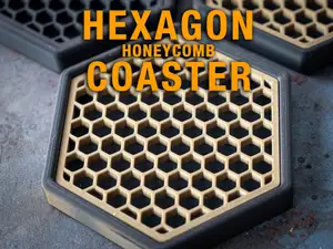 Hexagon Honeycomb Coaster