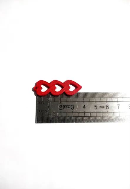 Triple Love Earrings - Valentine's Day — Фото 2 из 2